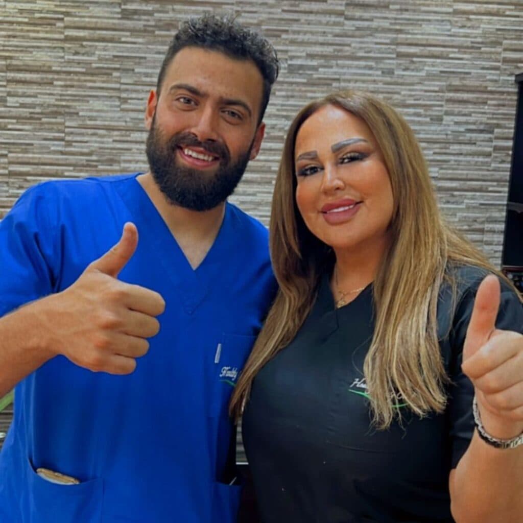 Modern Healthy Beauty Clinic reception area welcoming patients