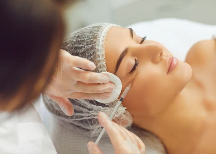 Dermal filler treatment for facial wrinkles and rejuvenation