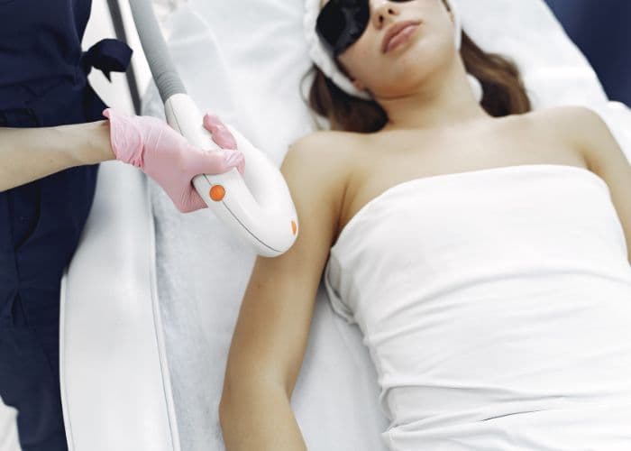 Painless laser hair removal treatment for smooth skin